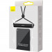 Baseus Cylinder Slide-cover Waterproof Bag Pro - универсален водоустойчив калъф за смартфони до 7.2 инча (черен) 11