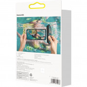Baseus Cylinder Slide-cover Waterproof Bag Pro - универсален водоустойчив калъф за смартфони до 7.2 инча (черен) 11