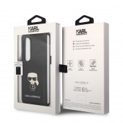 Karl Lagerfeld Saffiano Ikonik Leather Case for Samsung Galaxy Z Fold 4 (black) 2
