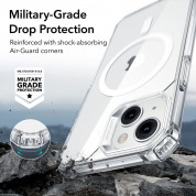 ESR Air Armor HaloLock MagSafe Case - хибриден удароустойчив кейс с MagSafe за iPhone 14 Plus (прозрачен) 2