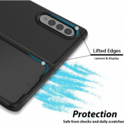 Whitestone Contrast Case - поликарбонатов кейс за Samsung Galaxy Z Fold 4 (черен) 3