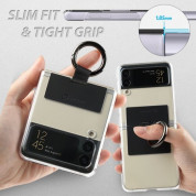Whitestone Clear Case - качествен поликарбонатов кейс за Samsung Galaxy Z Flip 4 (прозрачен) 2