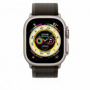 Apple Trail Loop M/L - оригинална текстилна каишка за Apple Watch Ultra 49мм (черен-сив) 2