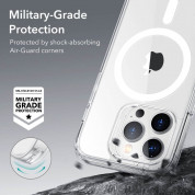 ESR Classic HaloLock MagSafe Case - хибриден кейс с висока степен на защита с MagSafe за iPhone 14 Pro Max (прозрачен)  2
