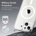 ESR Classic HaloLock MagSafe Case - хибриден кейс с висока степен на защита с MagSafe за iPhone 14, iPhone 13 (прозрачен)  4