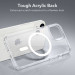 ESR Classic HaloLock MagSafe Case - хибриден кейс с висока степен на защита с MagSafe за iPhone 14, iPhone 13 (прозрачен)  5