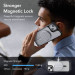 ESR Air Armor HaloLock MagSafe Case - хибриден удароустойчив кейс с MagSafe за iPhone 14 Pro Max (черен-прозрачен) 4