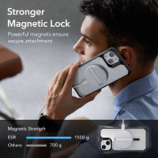 ESR Air Armor HaloLock MagSafe Case for Apple iPhone 14 Plus (black-clear) 6