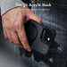 ESR Air Armor HaloLock MagSafe Case - хибриден удароустойчив кейс с MagSafe за iPhone 14 Pro Max (черен-мат) 5