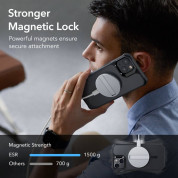 ESR Air Armor HaloLock MagSafe Case - хибриден удароустойчив кейс с MagSafe за iPhone 14 Pro Max (черен-мат) 2