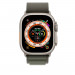 Apple Alpine Loop Medium - оригинална текстилна каишка за Apple Watch Ultra 49мм (зелен) 3