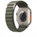 Apple Alpine Loop Medium - оригинална текстилна каишка за Apple Watch Ultra 49мм (зелен) 4