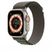 Apple Alpine Loop Medium - оригинална текстилна каишка за Apple Watch Ultra 49мм (зелен) 2