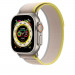 Apple Trail Loop S/M - оригинална текстилна каишка за Apple Watch Ultra 49мм (жълт-бежов) 2