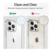 ESR Project Zero Case - силиконов (TPU) калъф за iPhone 14 Pro (прозрачен) 1