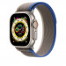 Apple Trail Loop M/L - оригинална текстилна каишка за Apple Watch Ultra 49мм (син-сив) 2