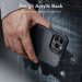 ESR Air Armor Case - хибриден удароустойчив кейс за iPhone 14 Pro Max (черен-мат) 5