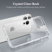 ESR Classic Kickstand Case - хибриден кейс с висока степен на защита за iPhone 14 Pro (прозрачен)  5