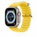 Apple Ocean Band Extension - оригинална удължителна флуороеластомерна каишка за Apple Watch Ultra 49мм (жълт) 4