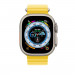 Apple Ocean Band Extension - оригинална удължителна флуороеластомерна каишка за Apple Watch Ultra 49мм (жълт) 3