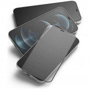 Hofi Glass Pro Plus Tempered Glass 2.5D - калено стъклено защитно покритие за дисплея на iPhone 14 Plus, iPhone 13 Pro Max (черен-прозрачен) 1