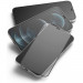 Hofi Glass Pro Plus Tempered Glass 2.5D - калено стъклено защитно покритие за дисплея на iPhone 14 Plus, iPhone 13 Pro Max (черен-прозрачен) 2