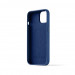 Mujjo Full Leather MagSafe Case - премиум кожен (естествена кожа) кейс с MagSafe за iPhone 15, iPhone 14, iPhone 13 (син) 3