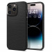 Spigen Liquid Air Case - силиконов (TPU) калъф с висока степен на защита за iPhone 14 Pro Max (черен) 1