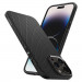 Spigen Liquid Air Case - силиконов (TPU) калъф с висока степен на защита за iPhone 14 Pro Max (черен) 9