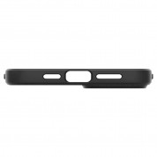 Spigen Liquid Air Case - силиконов (TPU) калъф с висока степен на защита за iPhone 14 Plus (черен) 9
