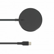 Belkin Boost Charge USB-C Magnetic Wireless Charging Pad 7.5W - поставка (пад) за безжично зареждане и захранване за ел. мрежа за iPhone с Magsafe (черен) 3