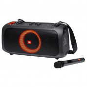 JBL PartyBox On The Go - безжичен Bluetooth спийкър с безжичен микрофон (черен)