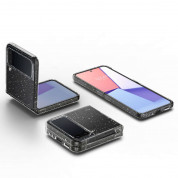 Spigen AirSkin Glitter Case - качествен поликарбонатов кейс за Samsung Galaxy Z Flip 4 (прозрачен) 12