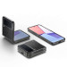 Spigen AirSkin Glitter Case - качествен поликарбонатов кейс за Samsung Galaxy Z Flip 4 (прозрачен) 13
