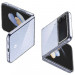 Spigen AirSkin Glitter Case - качествен поликарбонатов кейс за Samsung Galaxy Z Flip 4 (прозрачен) 2