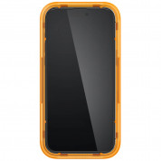 Spigen Glass.Tr Align Master Full Cover Tempered Glass - калено стъклено защитно покритие за целия дисплей на iPhone 14 Pro Max (черен-прозрачен) (2 броя) 4