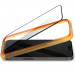 Spigen Glass.Tr Align Master Full Cover Tempered Glass 2 Pack - 2 броя стъклени защитни покрития за целия дисплей на iPhone 14 Pro (черен-прозрачен) 4