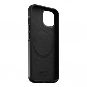 Nomad Modern Horween Leather MagSafe Case - кожен (естествена кожа) кейс с MagSafe за iPhone 14 (черен) 4