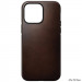 Nomad Modern Horween Leather MagSafe Case - кожен (естествена кожа) кейс с MagSafe за iPhone 14 Pro Max (кафяв) 3