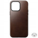 Nomad Modern Horween Leather MagSafe Case - кожен (естествена кожа) кейс с MagSafe за iPhone 14 Pro Max (кафяв) 1