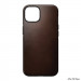 Nomad Modern Horween Leather MagSafe Case - кожен (естествена кожа) кейс с MagSafe за iPhone 14 (кафяв) 3