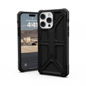 Urban Armor Gear Monarch Case - удароустойчив хибриден кейс за iPhone 14 Pro Max (черен)