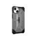 Urban Armor Gear Plasma Case - удароустойчив хибриден кейс за iPhone 14 (черен-прозрачен) 5