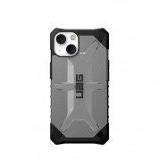Urban Armor Gear Plasma Case - удароустойчив хибриден кейс за iPhone 14 (черен-прозрачен) 2