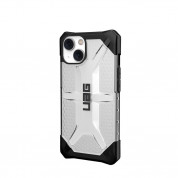 Urban Armor Gear Plasma Case - удароустойчив хибриден кейс за iPhone 14 (прозрачен) 3