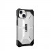 Urban Armor Gear Plasma Case - удароустойчив хибриден кейс за iPhone 14 (прозрачен) 5