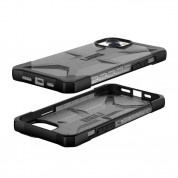 Urban Armor Gear Plasma Case - удароустойчив хибриден кейс за iPhone 14 Plus (черен-прозрачен) 1