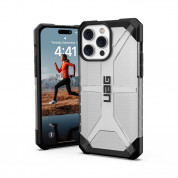 Urban Armor Gear Plasma Case - удароустойчив хибриден кейс за iPhone 14 Pro Max (прозрачен)