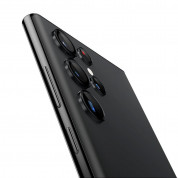 Spigen Glass tR EZ Fit Optik Pro 2 Pack for Samsung Galaxy S22 Ultra (black) 2