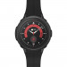 Spigen Liquid Air Case - качествен силиконов (TPU) кейс за Samsung Galaxy Watch 5 Pro 45mm (черен) 3